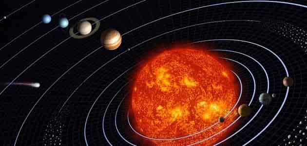 أسماء الكواكب حسب بعدها عن الشمس